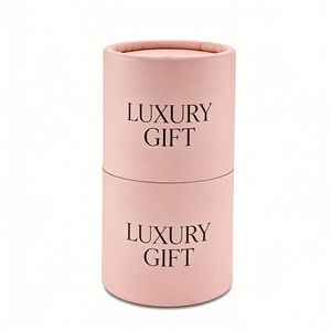 Boîte cylindrique auto-élevante en papier kraft recyclable, écologique, faite à la main, avec logo personnalisé, pour parfum, huile essentielle, bougie, cosmétiques, rouge à lèvres - Product Image 5