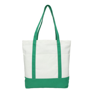 Sac fourre-tout en <span class=keywords><strong>toile</strong></span> tendance avec empiècements, design color block, artisanat cousu main pour femme, à porter en bandoulière ou à l'épaule - Product Image 4