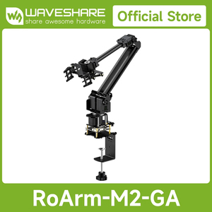 Kit de bras robotique de bureau RoArm-M2-GA à bus série à couple élevé basé sur ESP32, prend en charge l'extension flexible et la seconde extension K455 - Product Image 4