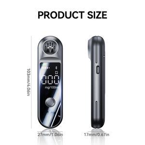 Profissional Portátil <span class=keywords><strong>Mini</strong></span> Digital Respiração Álcool Medidor Itália-made Digital Display Bafômetro <span class=keywords><strong>Tester</strong></span> - Product Image 3