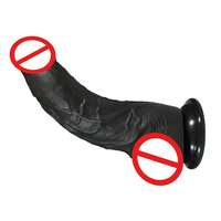 Dildo Realista Suave con Ventosa, 100% Impermeable, Material de Goma de Gelatina Ecológico, Tamaño Súper Grande, Portátil para Masturbación Femenina