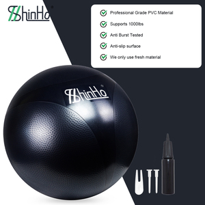 Shinho Nouveau Design Breveté Anti-Éclatement Antidérapant Écologique Ballon de Yoga Pilates pour Exercices de Stabilité en Intérieur 55/<span class=keywords><strong>65</strong></span>/75/85cm - Product Image 2