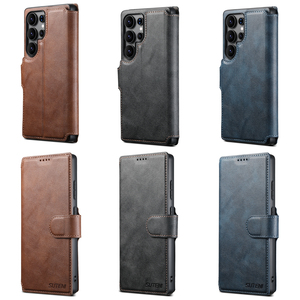 เคสโทรศัพท์ SUTENI สำหรับ <span class=keywords><strong>Samsung</strong></span> S26 Ultra แบบแม่เหล็ก รองรับการชาร์จไร้สาย ฝาพับพร้อมช่องใส่บัตร ที่ตั้งได้ กระเป๋าสตางค์ หนังเทียม S25 Plus S24 - Product Image 6