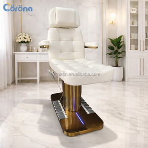 Profesyonel Güzellik Salonu Elektrikli Ayarlanabilir Güzellik Yatağı Yüz Bakım Spa Masaj Masası - Product Image 2