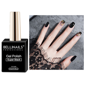 Bellinails Hot Selling Private Custom Nail <strong>Polish</strong> Super <strong>Black</strong> and White Gel <strong>Polish</strong> for Nail Supplies - Product Image 2