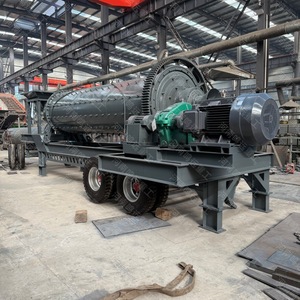Molino de Bolas Móvil para Minería, Equipo para Procesamiento de Minerales con Motor AC - Product Image 2