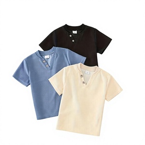<b>White</b> Boys Plus Size Short Sleeve Knitted Crew Neck Eco-Friendly Quick Dry Breathable Casual Tee Daily - Product Image 2