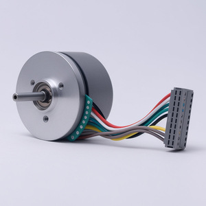 มอเตอร์ BLDC แบบแม่เหล็กโรเตอร์ภายนอก bibo รุ่น FL45BLW27-24V-6170A แรงบิดสูง 130mN.m ประสิทธิภาพสูง กันน้ำ สำหรับเรือและบ้าน - Product Image 1