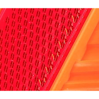 Triangle d'avertissement d'urgence de base approuvé par le DOT Kit de triangles d'avertissement de sécurité routière réfléchissants pliables Fluorescent