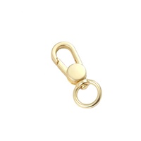 Promotion : Mousqueton pivotant professionnel classique étanche avec logo personnalisé, en alliage de zinc, pour sacs et pochettes