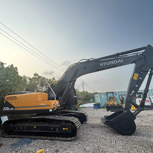 Excavatrice Hyundai R220LC-9S d'occasion d'origine coréenne |   Excavatrice sur chenilles Hyundai R220-9S d'occasion de 22 tonnes à vendre |   100% testé, prêt à l'emploi - Product Image 3