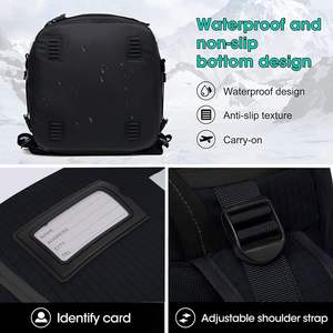 Venta Directa de Bolsas de Patines de Ruedas de Poliéster para Niños y Adultos, Bolsas Premium para Patines de Hielo con Bolsillo, Bolsa para Botas de Esquí, Bolsa de Hombro para Zapatos - Product Image 2