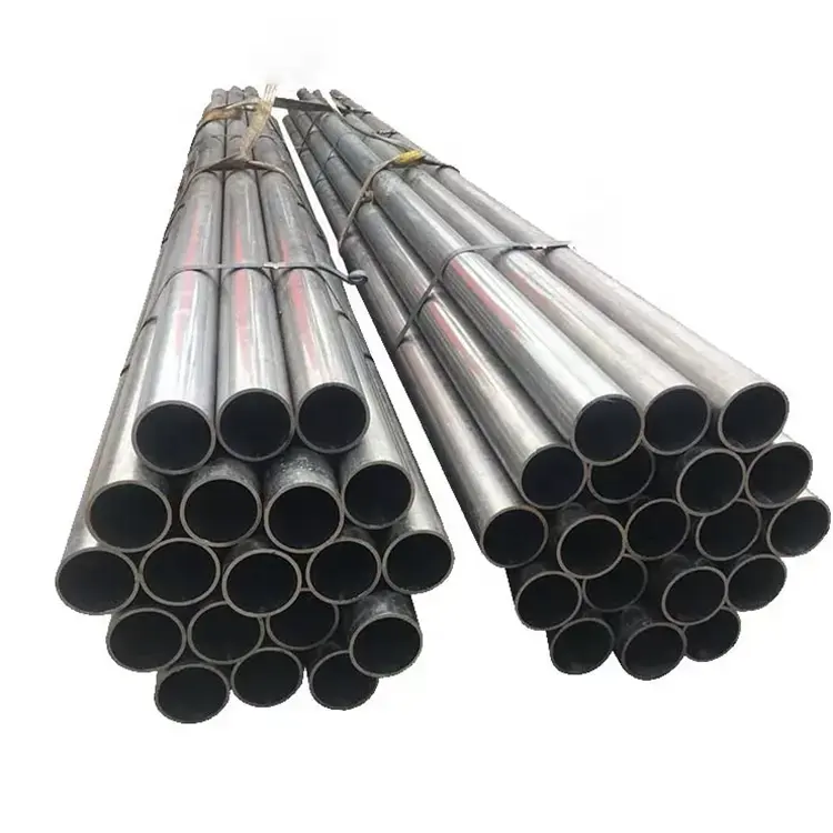 ASTM ASTM A106 Q345B Q195 hot rolled Alloy seamless tube round seamless carbon steel pipe for oil pipeline