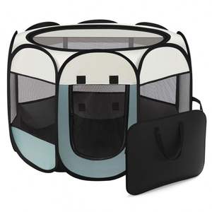 Productos para mascotas Interior/Exterior Portátil Pop up Mascota Perro Gato Corralito Tienda Jaulas Casas - Product Image 1