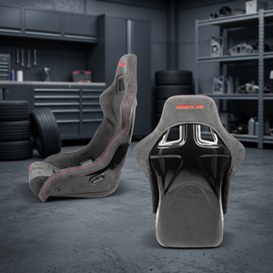 Silla de Oficina Premium Apex FRP Alcantara para Asiento Completo, Silla de Carreras Resistente, Respaldo Alto, Giratoria, con Función de Balanceo - Product Image 1