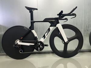 <span class=keywords><strong>Bicicleta</strong></span> de Triatlón 700C TT de Carbono Completo, con Cambio Electrónico Inalámbrico WheelTop TX, Llanta de Carbono 3K de 60 mm, <span class=keywords><strong>Bicicleta</strong></span> de Contrarreloj - Product Image 2