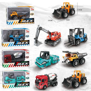 Modellino Auto in Lega 1:64, Veicolo da Costruzione in Metallo Scorrevole per il Trasporto, Giocattolo per Bambini - Product Image 4