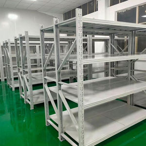 نظام رفوف خفيف واجب متعدد الوظائف للتخزين من الفولاذ المقاوم للصدأ مع رفوف خفيفة - Product Image 3