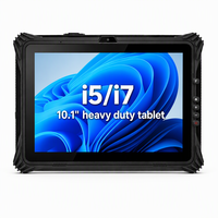 Tablette PC industrielle robuste Intel I5-1235U 10,1 pouces 1920x1200 16 Go de RAM Windows 11 Enterprise IP65 Construction robuste pour tablette