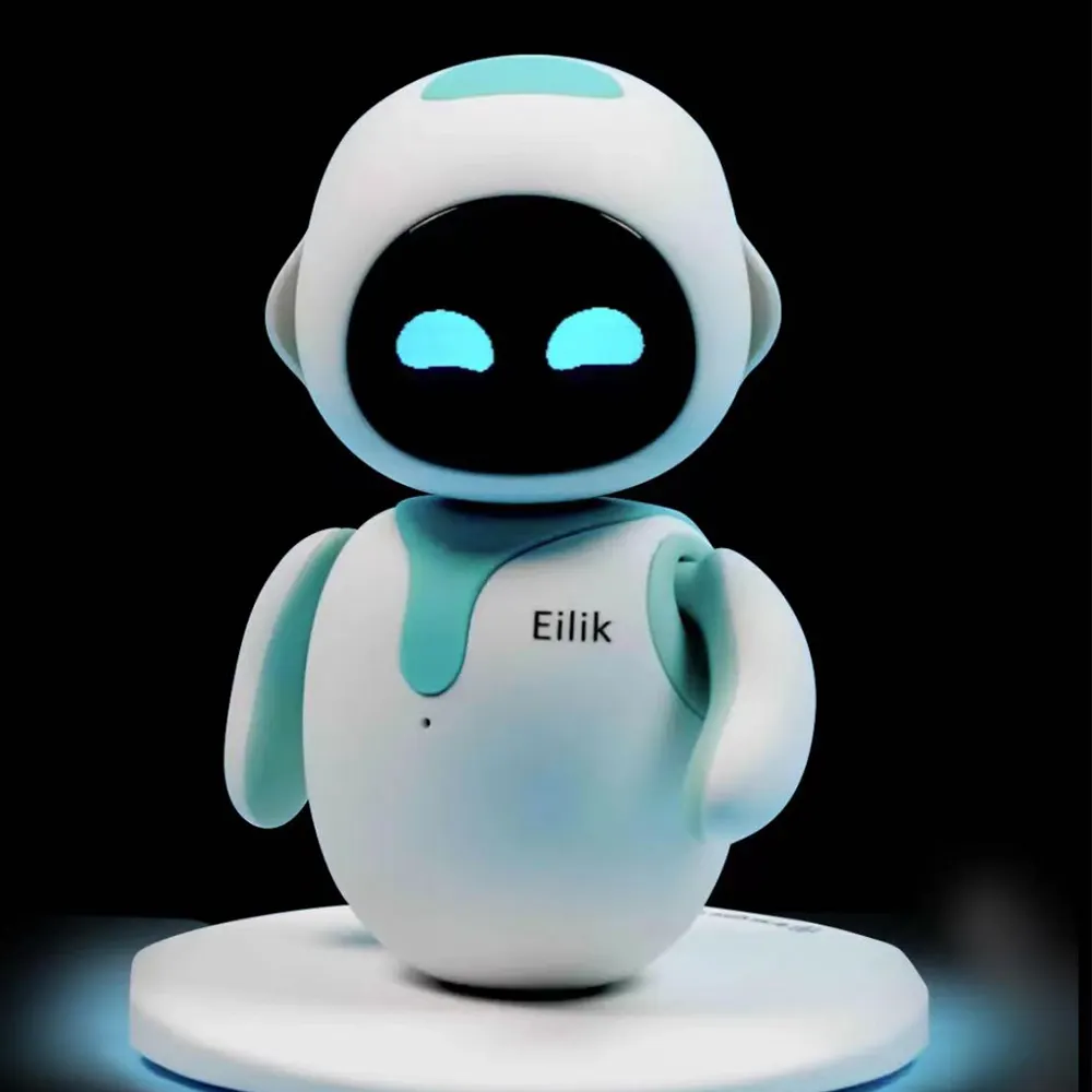 Eilik – Cute Robot Pets for Kids and Adults, Your Perfect Interactive  Companion at Home or Workspace. Unique Gifts for Girls & Boys. (Blue + Pink