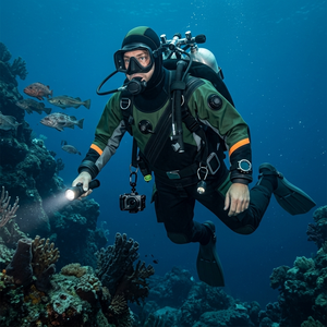 Traje de Buceo Técnico Transpirable e Impermeable al por Mayor de Fábrica, Unisex, Tallas Grandes, Tejido Trilaminado Resistente - Product Image 3