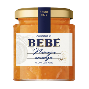 Confiture d'orange amère Beb 280G Sans gluten Fabriquée avec du sucre de canne - Product Image 1