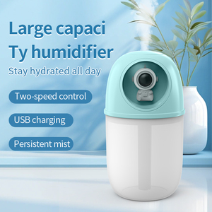 Bonito Mini humidificador de aire ultrasónico, difusor de llama de luz LED, difusor de Aroma de aceite esencial de simulación de coche para el hogar, Hotel, USB - Product Image 4