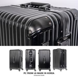 Maleta de viaje portátil con <span class=keywords><strong>ruedas</strong></span> giratorias silenciosas para mujeres y hombres, caja de embarque de negocios a la moda con estilo - Product Image 3