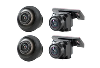 Sistem Kamera Panorama 360 Derajat Tampilan Burung untuk Mobil, HD Tahan Air IP67, Kamera Belakang/Depan/Kiri/Kanan, Android