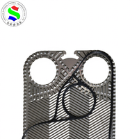 Pelat Pendingin Air & Minyak Success V100 untuk Baja Tahan Karat & Titanium, Penukar Panas Pelat, Peralatan Penukar Panas Refrigerasi