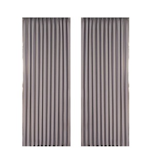 Cortina Ignífuga de Poliéster Gris Clase B1 <span class=keywords><strong>con</strong></span> Alto Nivel de Sombreado para Hoteles, Salas de Ordenadores, Cibercafés, Dormitorios Escolares - Product Image 5