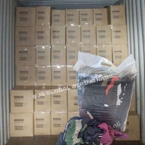 Trapos Industriales para Camisetas, Trenzados, 95-100% Algodón, para Limpieza de Aceite Marino - Product Image 1