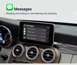 Boîte Carplay Ai 2025 HOT Carabc Ntg 4.5 pour <span class=keywords><strong>voiture</strong></span> avec prise <span class=keywords><strong>en</strong></span> charge IOS12 et installation facile pour Mercedes Benz Classe C 1994-2016 - Product Image 2