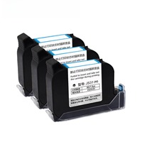 Rouleau d'encre solide pour machine de codage de date - Cartouche d'encre thermique pour imprimante d'emballage à scellage thermique, capacité 42 ml, temps de séchage 3-5 s