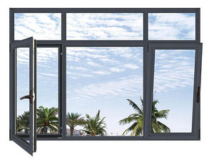 Fenêtre en aluminium renforcé avec contrôle du bruit, conçue pour un environnement intérieur paisible, fenêtre en aluminium - Product Image 4