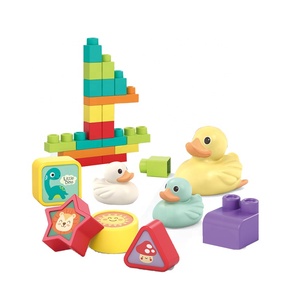 Jacko Speelgoed Op Maat <span class=keywords><strong>3</strong></span> In 1 Leren Educatieve Stapelvormen 28 Stuks Zacht Rubber Bouwstenen Waterspeelspeelgoed Voor Kinderen - Product Image 1