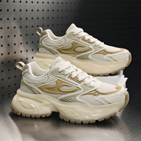 Baskets de sport de luxe haute qualité, tendance mode personnalisée, respirantes, en TPU, tissu coton et maille, semelle en caoutchouc, pour la course, rehaussantes