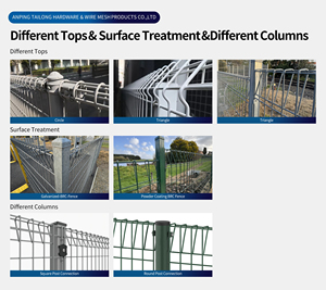 Clôture de sécurité en treillis métallique BRC galvanisé à chaud/revêtu de PVC avec cadre thermolaqué, facilement assemblable, pour usage extérieur, béton - Product Image 4