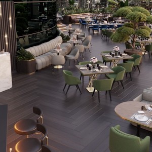 Sillas y Bancos Modernos de Alta Gama para Restaurantes Comerciales, Banqueta Tapizada de Lujo para Comedores Elegantes - Product Image 6