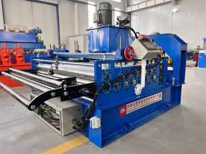 Machine de découpe de carreaux à faible coût d'exploitation, neuve, pour plaques en acier inoxydable et tôles métalliques, avec système de redressement et nivellement hydraulique à roulement. - Product Image 2