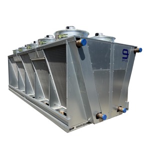 Refroidisseurs d'air verticaux industriels, état neuf, avec moteur, équipement de réfrigération pour entrepôts frigorifiques, restaurants, supermarchés - Product Image 3