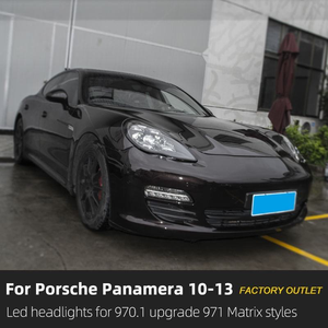 AURON Kit de conversion de phares à faisceau quadruple 12V 6000K 36W 6000 lm LED CSP pour Panamera 2010-2013 970.1/971 Rétrofit/Amélioration - Product Image 5