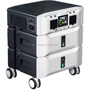 Station d'alimentation à onde sinusoïdale pure Genery Energy SE5000 LiFePO4 <span class=keywords><strong>1200W</strong></span> Démarreur de saut pour les ateliers d'équipements médicaux (compatible au Royaume-Uni) - Product Image 4