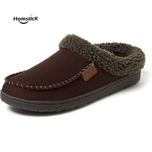 2025 yeni sonbahar kış ev kapalı kaymaz süpermarket toptan bellek köpük terlik erkekler için - Product Image 4