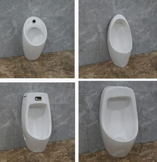 Wand montage Urinal Keramik Sanitär keramik Badezimmer Wassers pa rende Männer Urinal