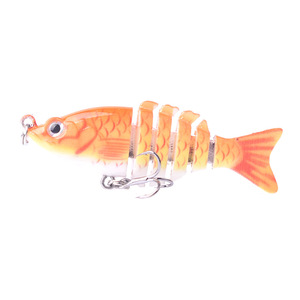 6cm 4.7g Mini Simulé Multi Section Poisson Route Sous-faux Appât Mandarin Poisson Perche Cassé Section Appât Naufrage Appâts De Pêche - Product Image 6