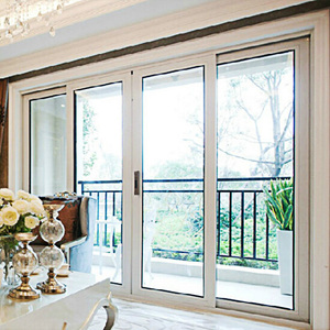 Porte Scorrevoli in Vetro per Patio Serie <span class=keywords><strong>PVC</strong></span>/UPVC a Doppio Vetro Francese - Product Image 2