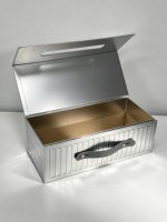Boîte en carton personnalisée avec logo imprimé, petit MOQ, livraison rapide, emballage de luxe pour sacs à main, vente en gros, boîte cadeau en carton