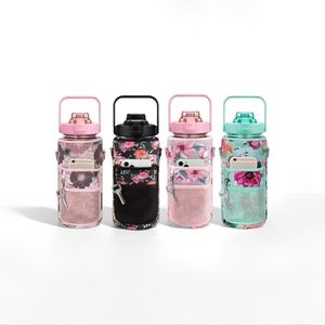Full Custom Logo Promotional <b>Plastic</b> 500 Ml 1000Ml 2000Ml Durable Mixing Cup Gym <b>Drinking</b> Water Bottle With Measurements - Product Image 4