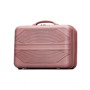 Anti Scratch PP ABS Mini <strong>Suitcase</strong> <strong>Small</strong> Travel Bag Elastic Strap Attach To Luggage Luxury Hardside Beauty Case Wholesale - Product Image 6